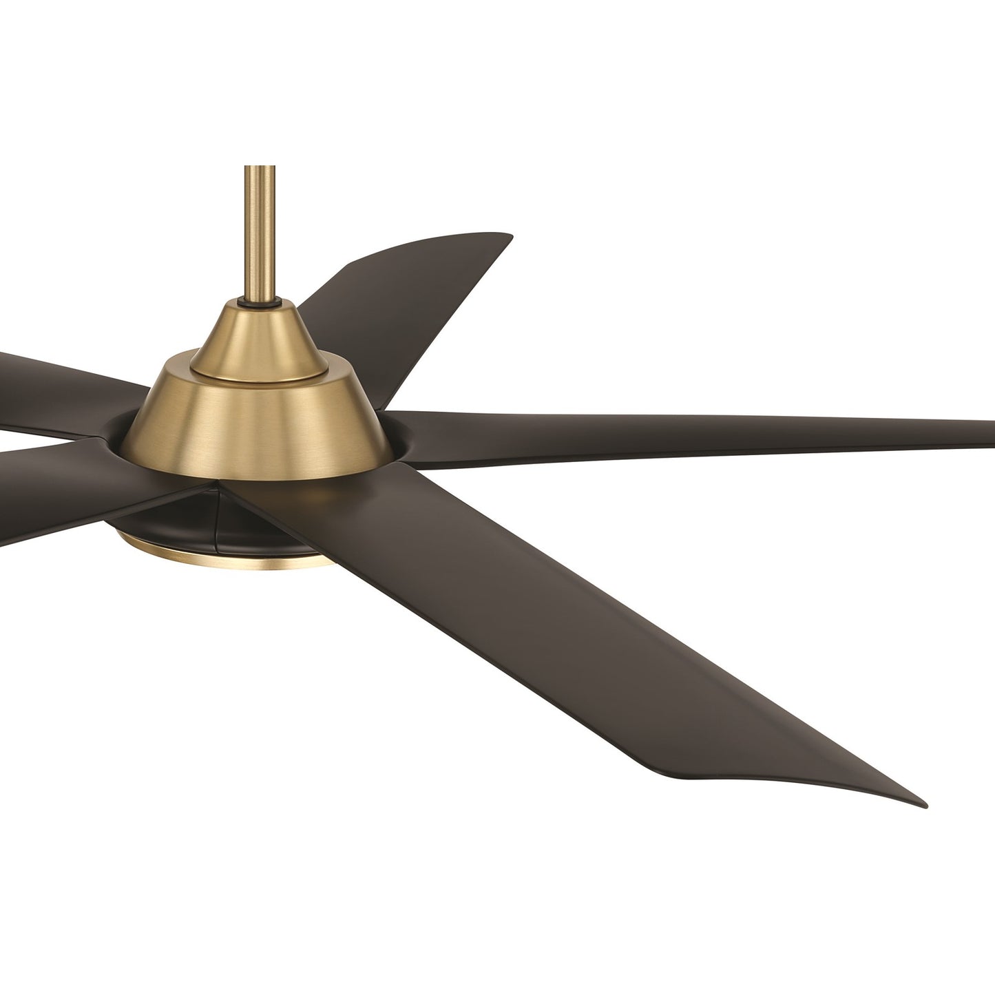 Craftmade Frye 52" 5-Blade 1 Light Ceiling Fan, Satin Brass