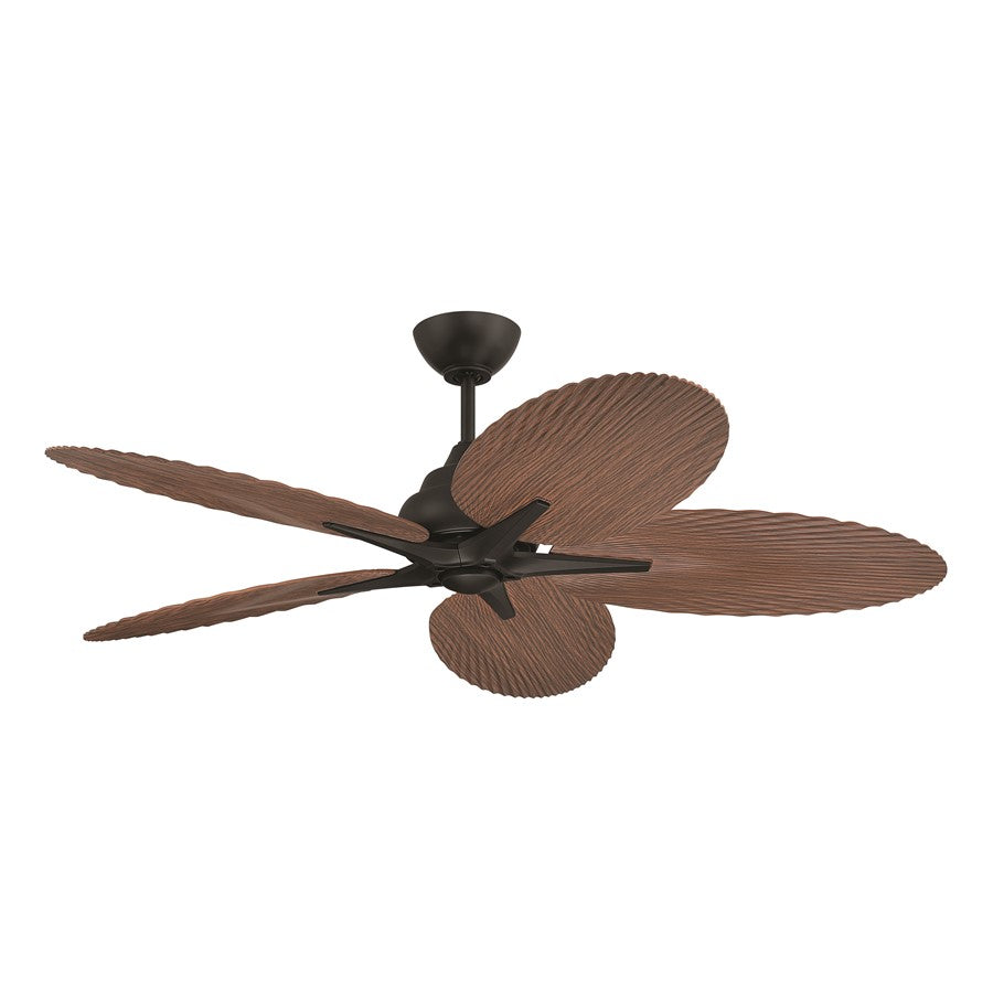 Craftmade Getaway 52" 5-Blade Outdoor Ceiling Fan, Black - GTY52FB5