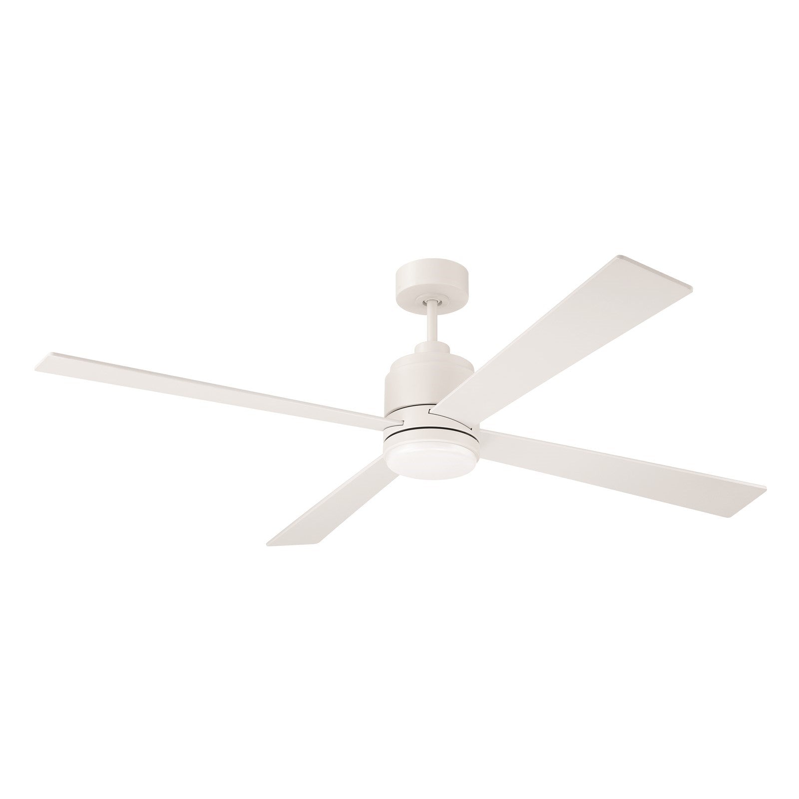 Craftmade McCoy 60" 4-Blade Ceiling Fan,Blades;Lt Kit Incl, White