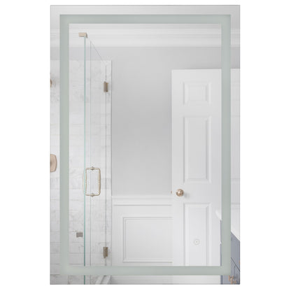 Craftmade Meredith 1 Light 24" x 36" Illuminated Mirror, White - MIR2409RT-W3C