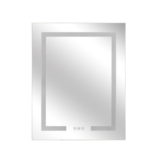 Craftmade LED 24" x 30" Mirror 1 Light LED Cabinet Mirror, White - MIR2413M-W3C