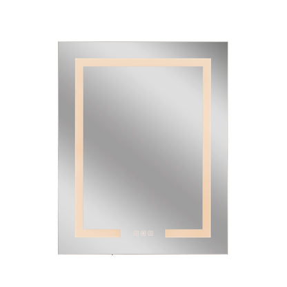 Craftmade LED 24" x 30" Mirror 1 Light LED Cabinet Mirror, White