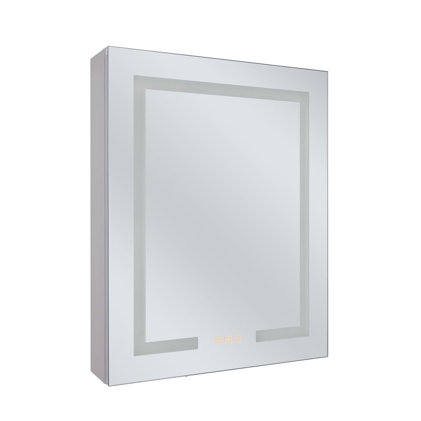 Craftmade LED 24" x 30" Mirror 1 Light LED Cabinet Mirror, White