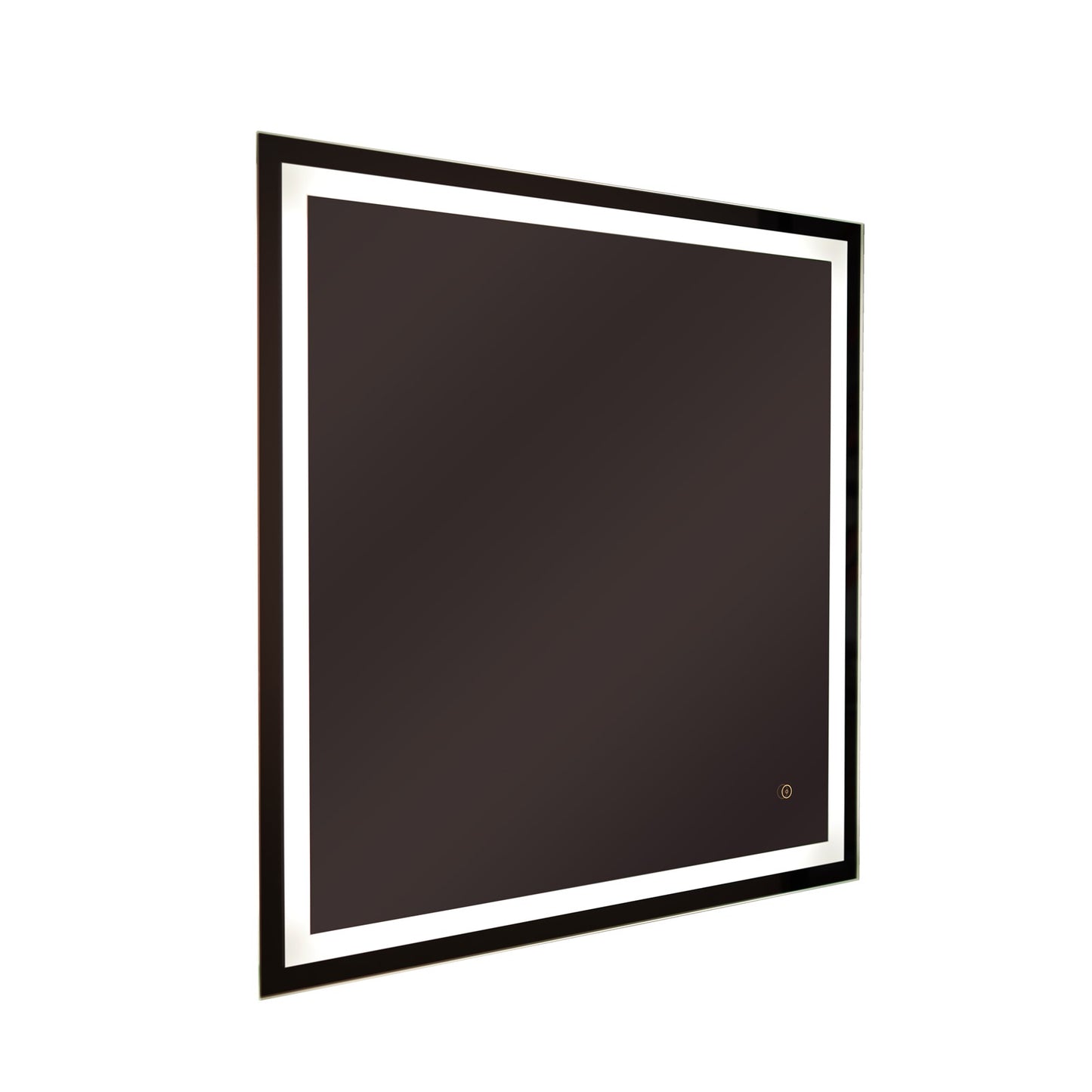 Craftmade Dwight 1 Light 36" x 36" Illuminated Mirror, White