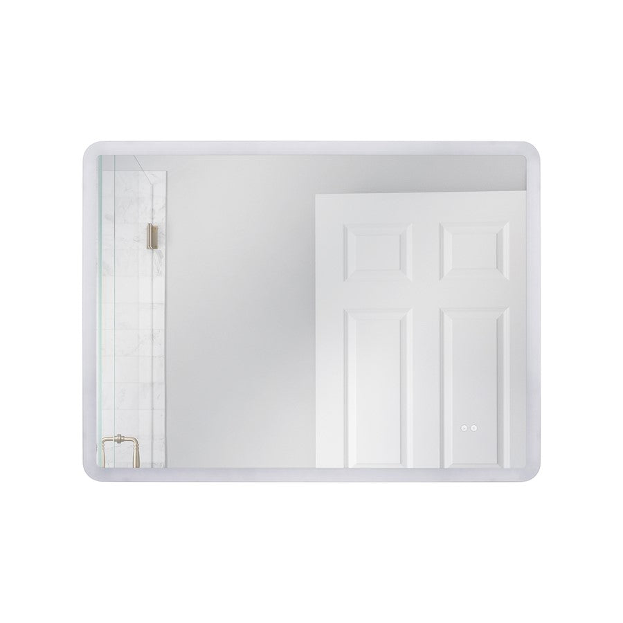 Craftmade Chassis 1 Light 48" x 36" Rectangle LED Mirror, White - MIR4801RT-W3C