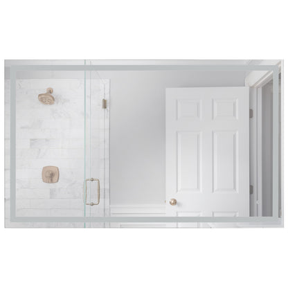 Craftmade Pam 1 Light 60" x 36" Illuminated Mirror, White - MIR6012RT-W3C