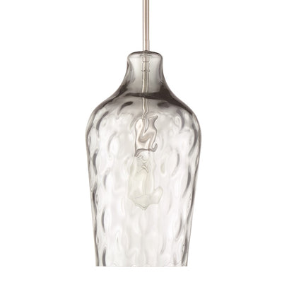 1 Light 9" Pendant, Polished Nickel