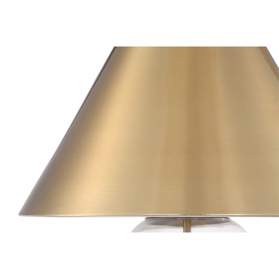 3 Light Pendant Satin Brass
