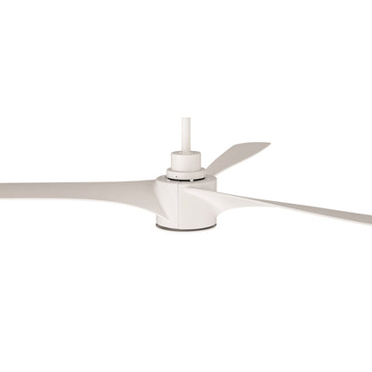 Craftmade Phoebe 52" 3-Blade Ceiling Fan Light, White/Frost White