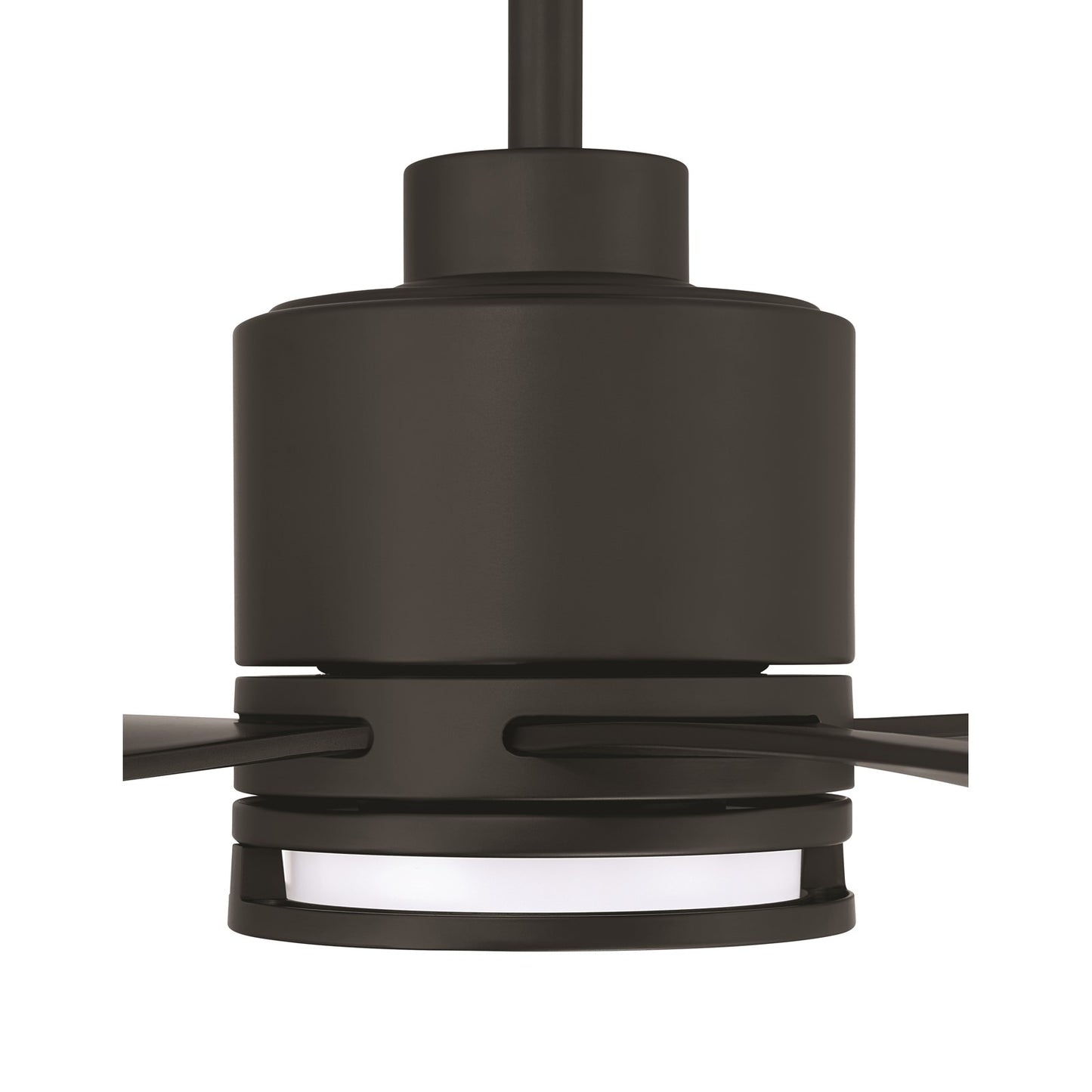 Craftmade Rhett 52" 4-Blade 1 Light Ceiling Fan, Flat Black