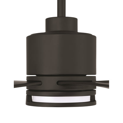 Craftmade Rhett 52" 4-Blade 1 Light Ceiling Fan, Flat Black
