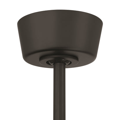Craftmade Rhett 52" 4-Blade 1 Light Ceiling Fan, Flat Black