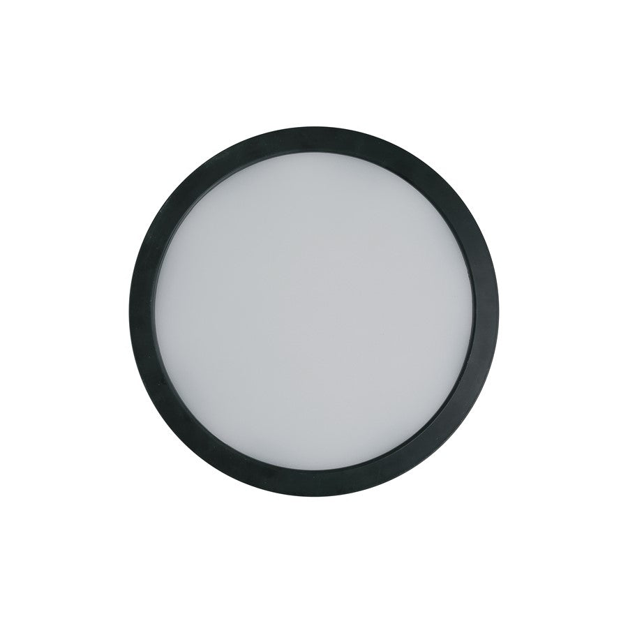 Craftmade Slim Line II 9" LED Pancake Flush, BK/2700-5000K - X9409-FB-LED-5CCT