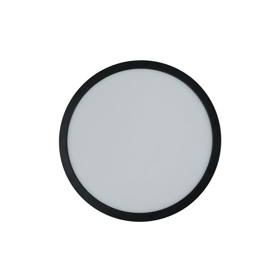 Craftmade Slim Line II 12" LED Pancake Flush, BK/2700-5000K - X9412-FB-LED-5CCT