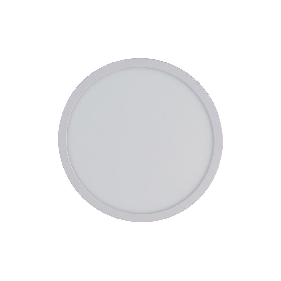 Craftmade Slim Line II 12" LED Pancake Flush, WH/2700-5000K - X9412-W-LED-5CCT