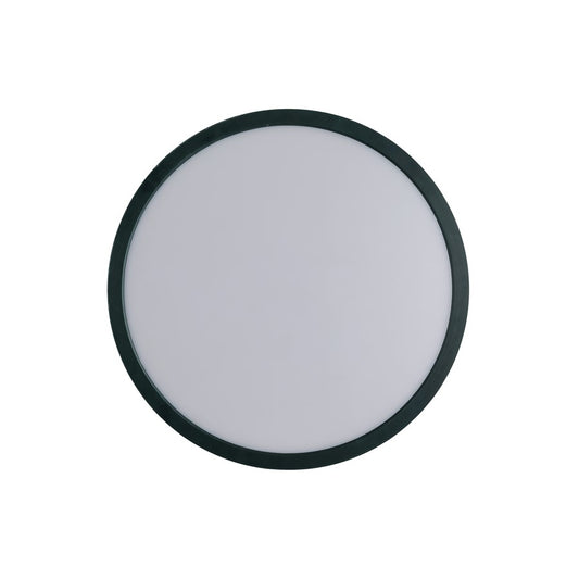 Craftmade Slim Line II 15" LED Pancake Flush, BK/2700-5000K - X9415-FB-LED-5CCT