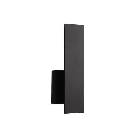 Craftmade Rens 1 Light Outdoor 12" LED Wall Lantern, Midnight - ZA2650-MN-LED