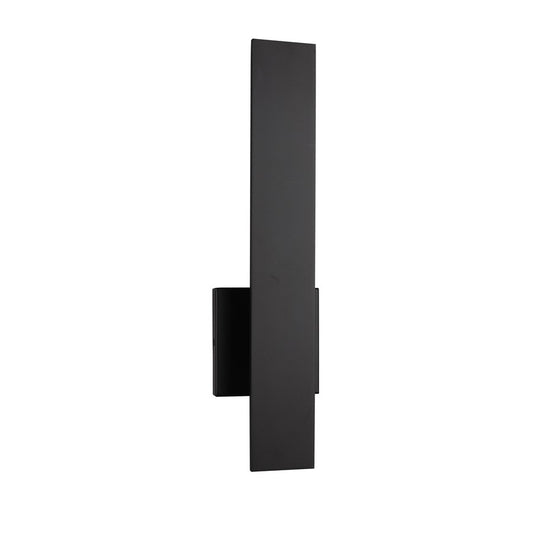 Craftmade Rens 1 Light Outdoor 18" LED Wall Lantern, Midnight - ZA2660-MN-LED