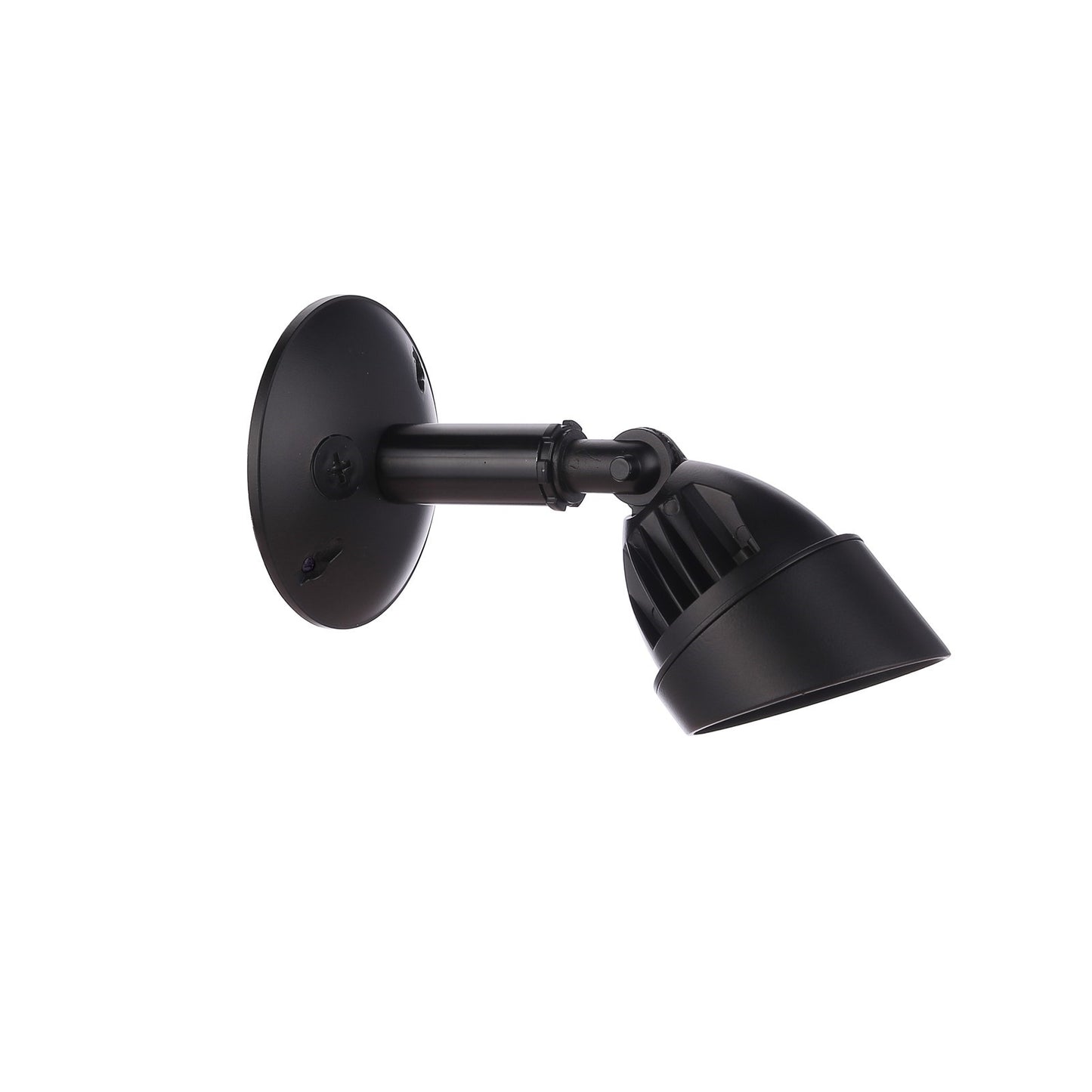 Craftmade 1 Lt Outdoor LED Flood, Midnight