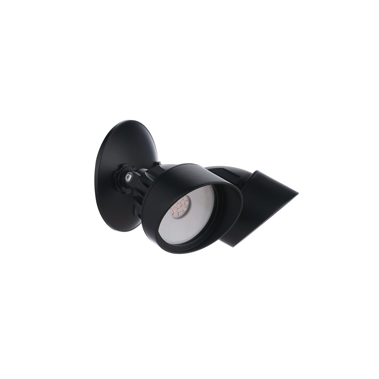 Craftmade 2 Lt Outdoor LED Flood, Midnight