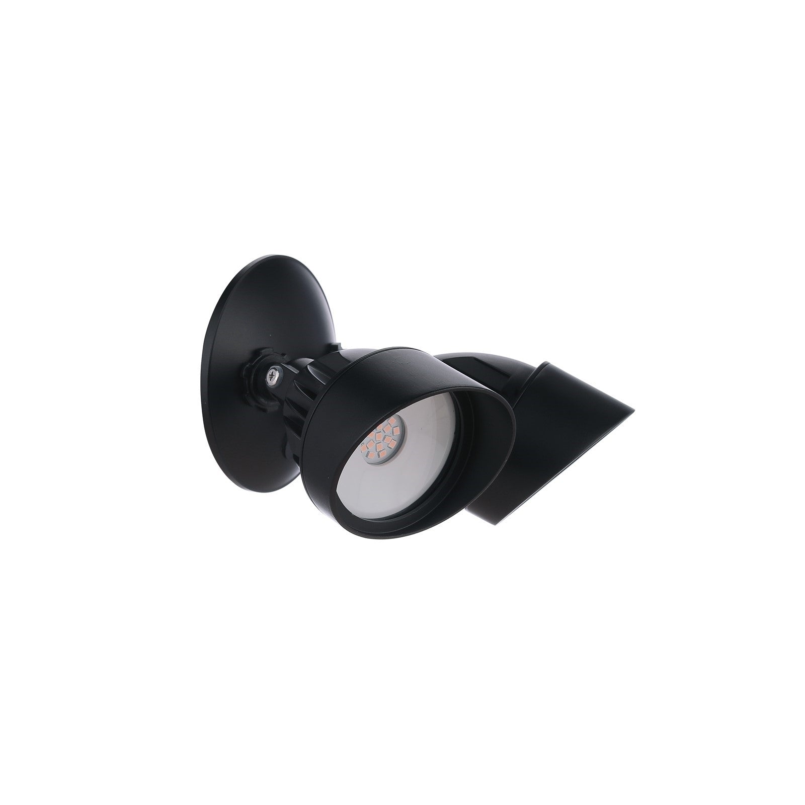 Craftmade 2 Lt Outdoor LED Flood, Midnight