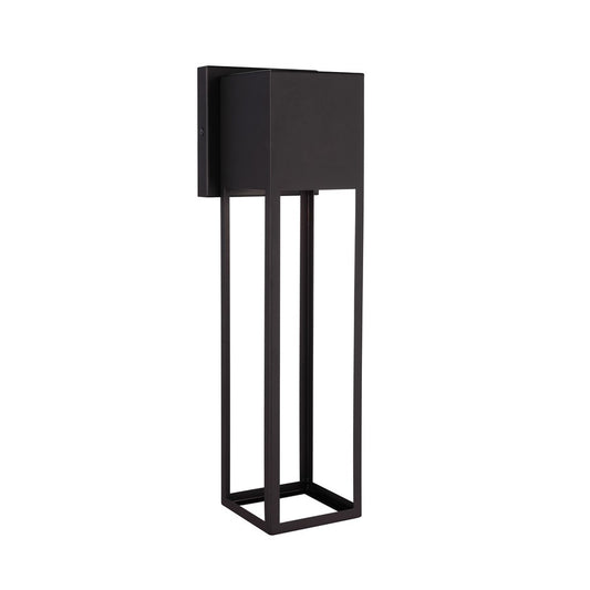 Craftmade Notable 1 Light Outdoor 16" LED Wall Lantern, Midnight - ZA7514-MN-LED