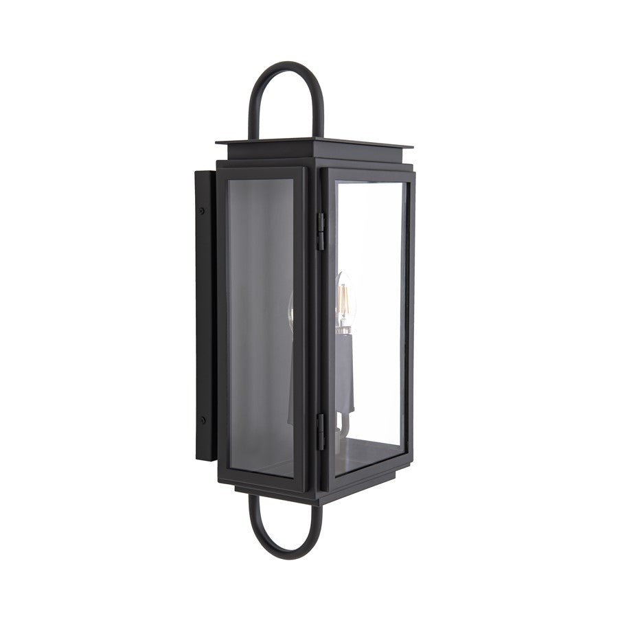 Craftmade Irving 2 Light Outdoor Wall Lantern, Textured Black - ZA7710-TB