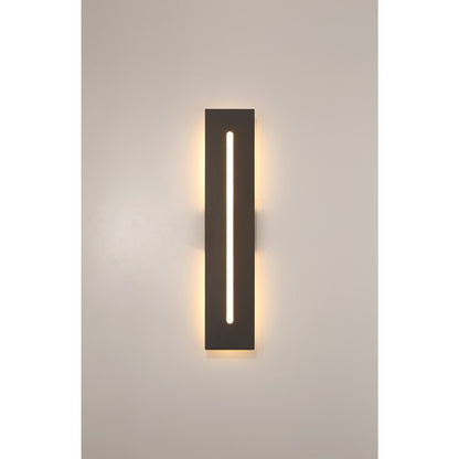 Craftmade Profiled 1 Light 24" Outdoor Lantern, Textured Black
