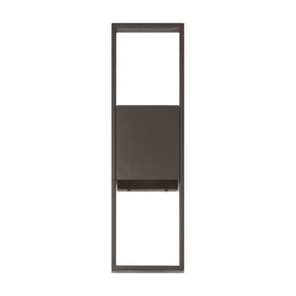 Craftmade Contact 2 Light 21" Outdoor Lantern, Textured Black
