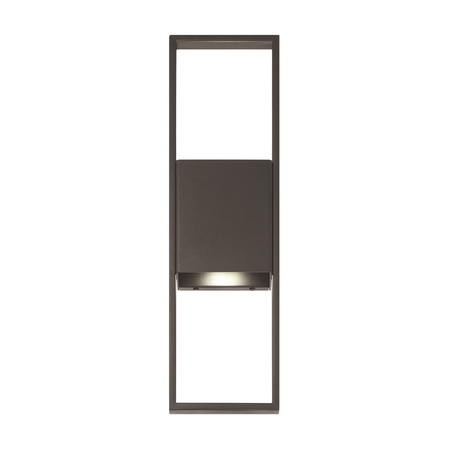 Craftmade Contact 2 Light 21" Outdoor Lantern, Textured Black