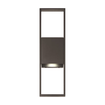 Craftmade Contact 2 Light 21" Outdoor Lantern, Textured Black