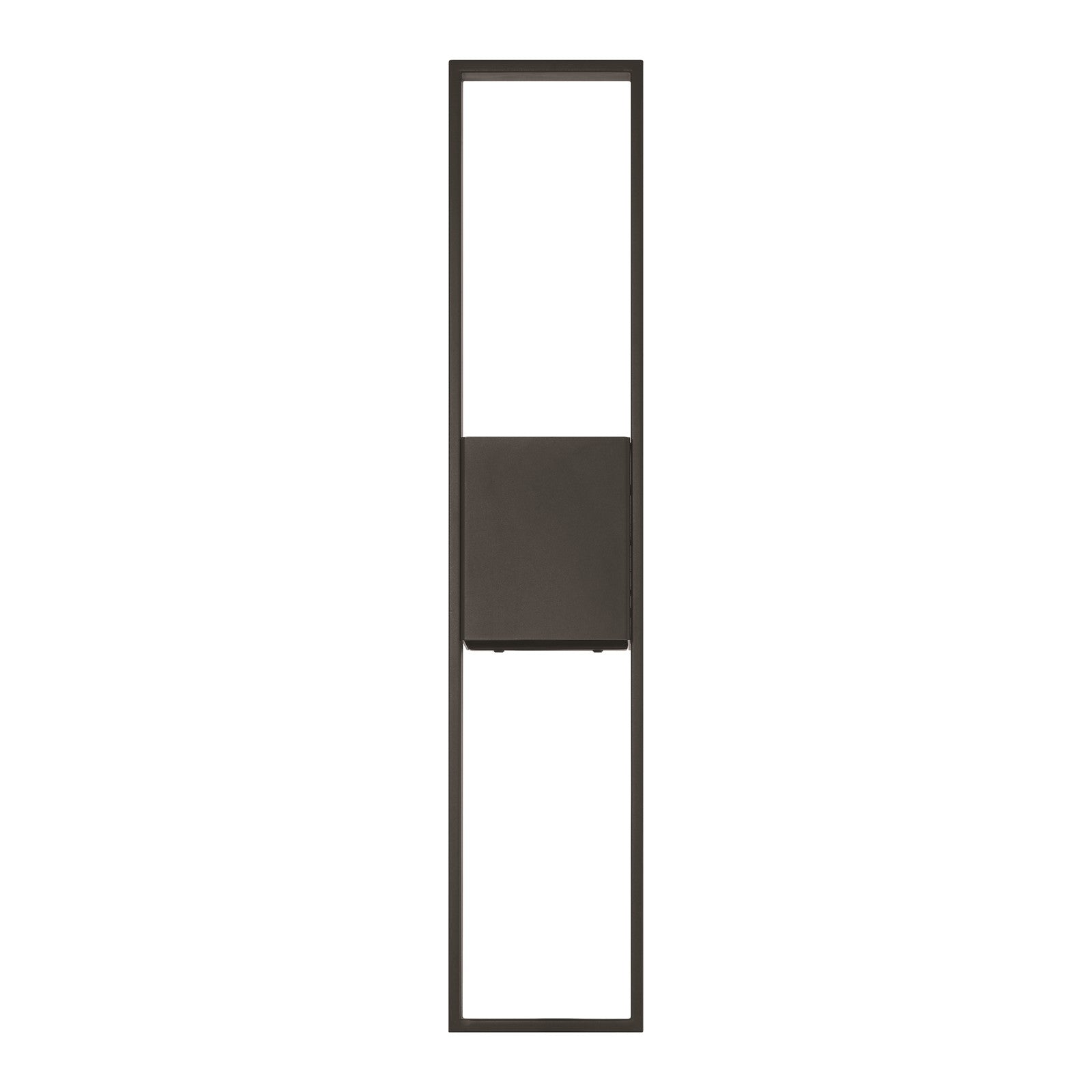 Craftmade Contact 2 Light 27" Outdoor Lantern, Textured Black - ZA8510-TB-LED