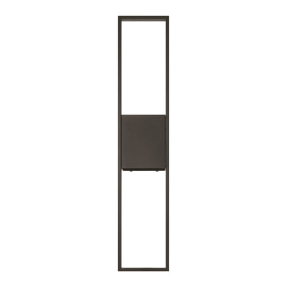 Craftmade Contact 2 Light 27" Outdoor Lantern, Textured Black - ZA8510-TB-LED