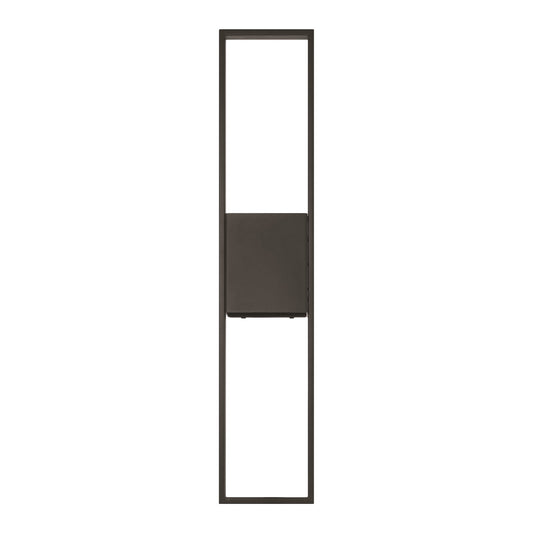 Craftmade Contact 2 Light 27" Outdoor Lantern, Textured Black - ZA8510-TB-LED