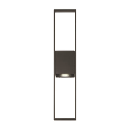Craftmade Contact 2 Light 27" Outdoor Lantern, Textured Black