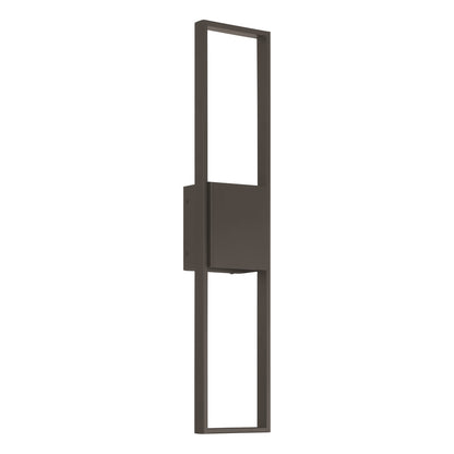 Craftmade Contact 2 Light 27" Outdoor Lantern, Textured Black