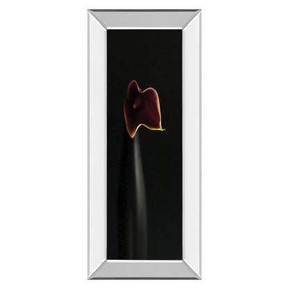 Classy Living Calla Elegance 42in Wall Art | Traditional Floral with Mirrored Frame | Living Room & Bedroom Decor | 18 x 42 x 3 in | Model 1123MF