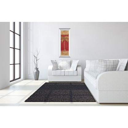 Classy Living Golden Palm Radiance 18x42in Wall Art | Transitional Mirrored Frame | Living Room & Bedroom Decor | 18 x 42 x 3 in | Model 1209MF