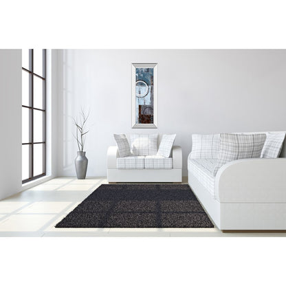 Classy Living Cool Dance I 42in Tall Wall Art | Contemporary Abstract on Paper with Mirrored Frame | Living Room & Office Decor | 18 x 42 x | Model 1216MF