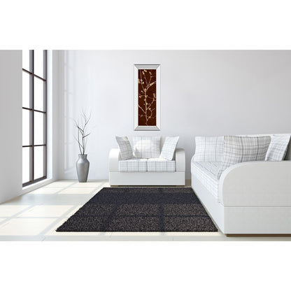 Classy Living Botanical Branches 18x42in Wall Art | Contemporary Mirrored Frame | Living Room & Bedroom Decor | 18 x 42 x 3 in | Model 1277MF