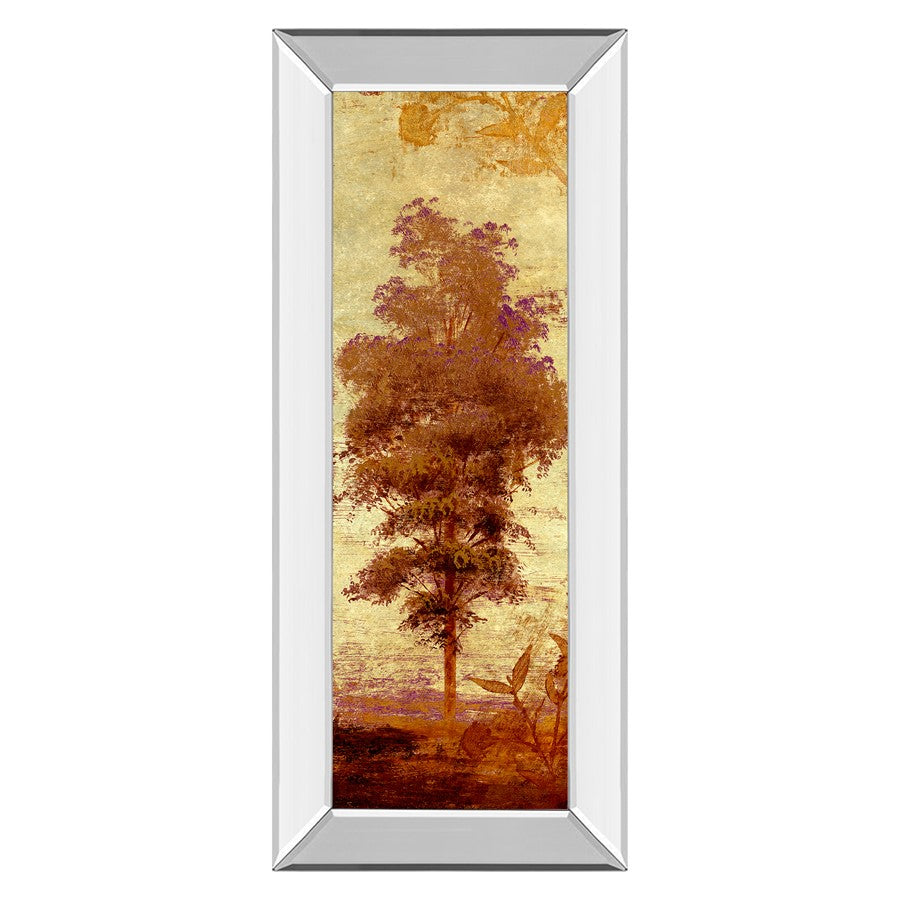 Classy Living Amber Grove Silhouette Wall Art 18x42in | Contemporary Mirrored Frame | Living Room & Hallway Decor | 18 x 42 x 3 in | Model 1308MF