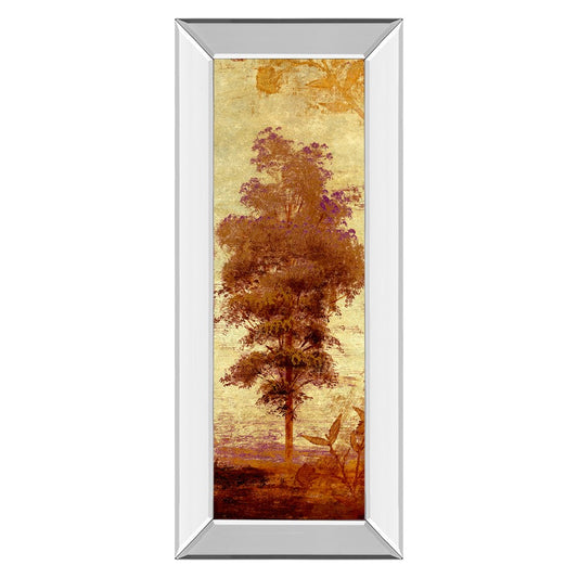 Classy Living Amber Grove Silhouette Wall Art 18x42in | Contemporary Mirrored Frame | Living Room & Hallway Decor | 18 x 42 x 3 in | Model 1308MF
