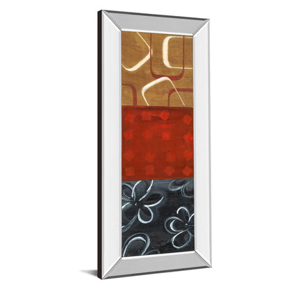 Classy Living Euclidean Space II 42in Wall Art | Contemporary Multicolor Paper on Mirrored Polystyrene Frame | Living Room, Bedroom & | Model 1318MF