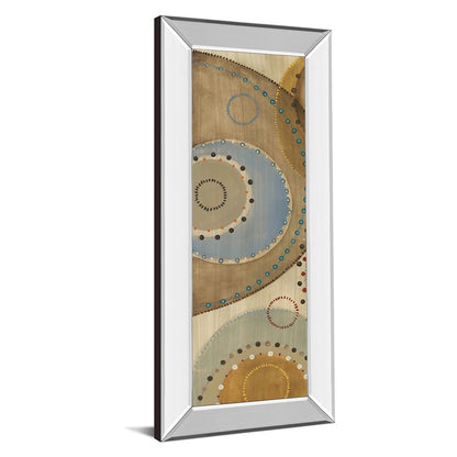 Classy Living Moving Moments 18x42in Wall Art | Contemporary Abstract on Mirrored Frame | Living Room & Office Decor | 3 x 18 x 42 in | Model 1341MF