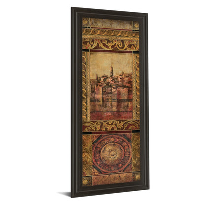 Classy Living New Enchantment II 42in H Wall Art | Traditional Dark Chocolate MDF Frame with Paper Print | Living Room & Office Decor | 18 x | Model 1362