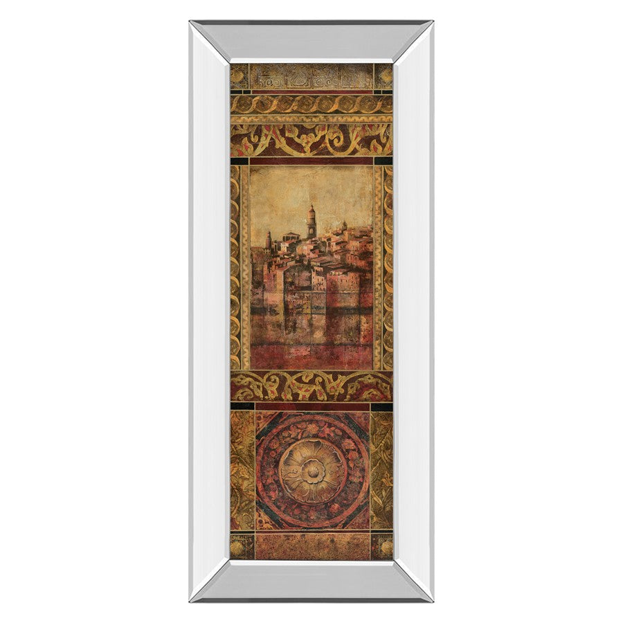 Classy Living New Enchantment II Wall Art 18x42in | Traditional Mirrored Frame | Living Room & Office Decor | 18 x 42 x 3 in | Model 1362MF
