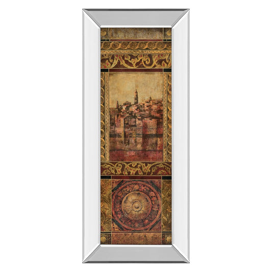 Classy Living New Enchantment II Wall Art 18x42in | Traditional Mirrored Frame | Living Room & Office Decor | 18 x 42 x 3 in | Model 1362MF