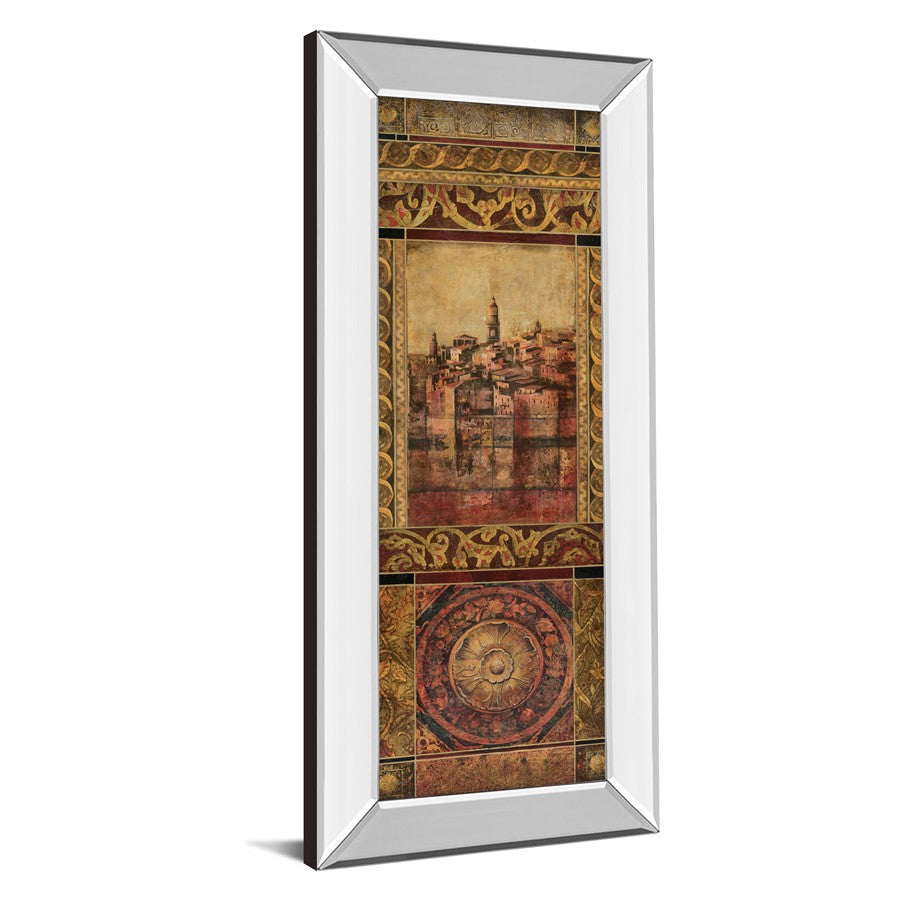 Classy Living New Enchantment II Wall Art 18x42in | Traditional Mirrored Frame | Living Room & Office Decor | 18 x 42 x 3 in | Model 1362MF