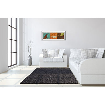 Classy Living Serene Birds Trio 42in Wide Wall Art | Contemporary Mixed Media on Mirrored Frame | Living Room & Office Decor | 42 x 18 x 3 | Model 1372MF