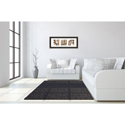 Classy Living Timeless Columns 42in Wide Wall Art | Traditional Dark Chocolate MDF Frame and Sepia Photo | Living Room & Office Decor | 42 x | Model 1471